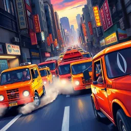 Kei Truck Fury - Text-based game