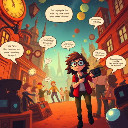 Chrono-Caper: Whose Time is It, Anyway? - Text-based game