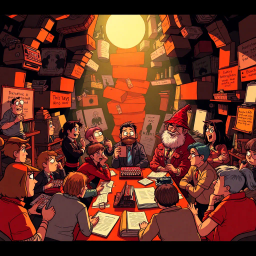 Whose Story Is It Anyway? - Text-based game