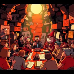 Whose Story Is It Anyway? - Text-based game