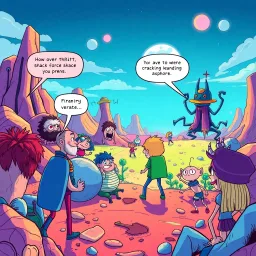 Whose Adventure Is It Anyway? - Text-based game