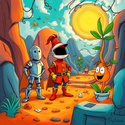 Whose Adventure Is It Anyway? - Text-based game