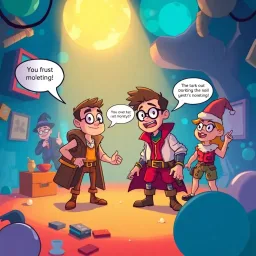 Whose Adventure Is It Anyway? - Text-based game