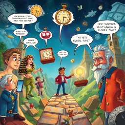 ChronoCrack: Whose Time Is It Anyway? - Text-based game