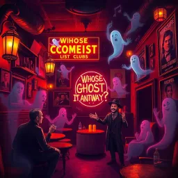 Whose Ghost Is It Anyway? - Text-based game