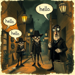 Whose Hello is This Anyway? - Text-based game