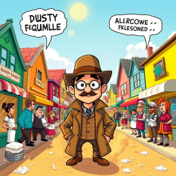 Whose Dust Is It Anyway? - Text-based game
