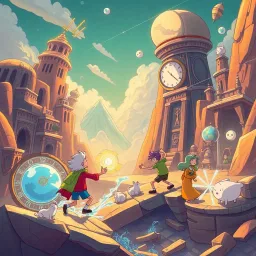 Chronocrux: Whose Time Is It, Anyway? - Text-based game