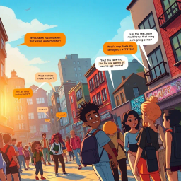 Code Switch Chronicles: Whose Hello Is It, Anyway? - Text-based game