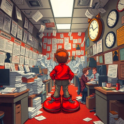 Red Tape Ruckus - Text-based game