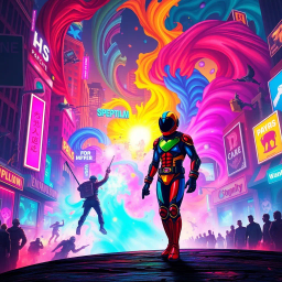Spectrum Wars: Whose Dimension Is It Anyway? - Text-based game