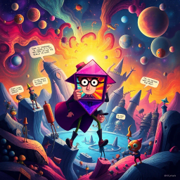 Spectrum Wars: Whose Dimension Is It Anyway? - Text-based game