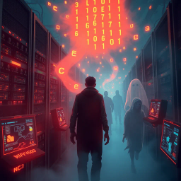 Haunted Byte: Whose Data Is It Anyway? - Text-based game
