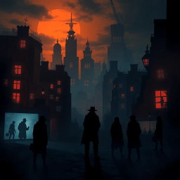 Whose Shadows Are These? - Text-based game