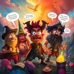 Quest Quagmire - Text-based game