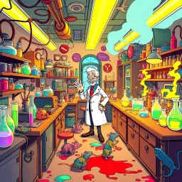 Whose Lab Is It Anyway? - Text-based game