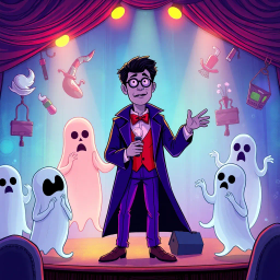 Whose Ghost Is It, Anyway? - Text-based game