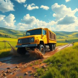 Kei Truck Adventure - Text-based game