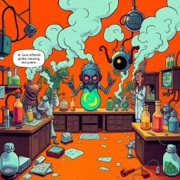 Whose Lab Is It Anyway? - Text-based game