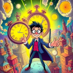 Chronochaos: Whose Time Is It Anyway? - Text-based game