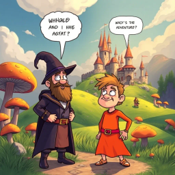 MetaQuest: Whose Adventure Is It, Anyway? - Text-based game