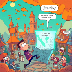 Chronicles of the Clueless: Whose Quest Is It Anyway? - Text-based game