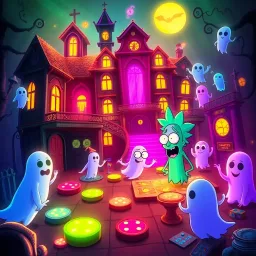 Whose Haunt is This? - Text-based game