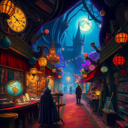 Nightmare Market: Whose Dream is it Anyway? - Text-based game