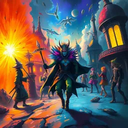 Spectrum Wars: Whose Dimension is it Anyway? - Text-based game