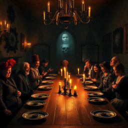 Whose There? A Family Reunion of Shadows - Text-based game