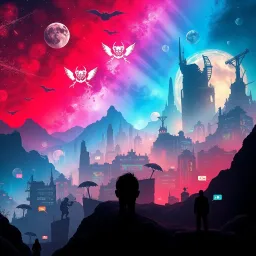 Spectrum Wars: Whose Dimension is It Anyway? - Text-based game
