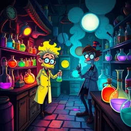 Whose Lab Is It Anyway? - Text-based game