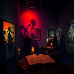 Whose Shadow Is It Anyway? - Text-based game