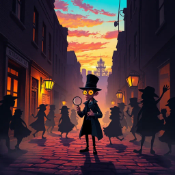 Whose Shadow Is It Anyway? - Text-based game