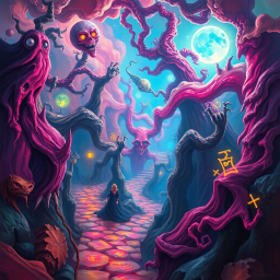 Dreamsnatcher: Whose Nightmare Is It Anyway? - Text-based game