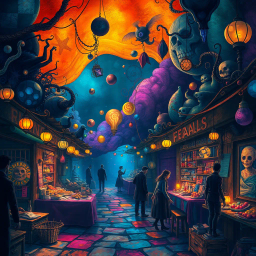 Nightmare Market: Whose Dream Is It Anyway? - Text-based game