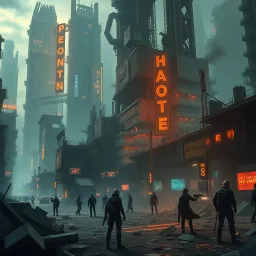 Nerds of the Wasteland - Text-based game