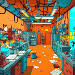Whose Lab Is It Anyway? - Text-based game