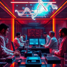 Genetic Revolution: Sidewinder Chronicles - Text-based game