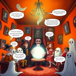 Whose Ghost Is It Anyway? - Text-based game