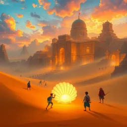 Desert Shells: The Oasis Chronicles - Text-based game