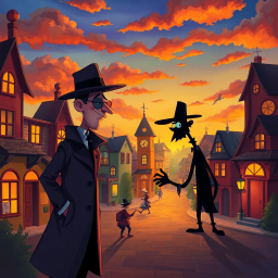 Whose Shadow Is It Anyway? - Text-based game