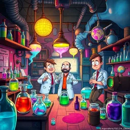 Whose Lab Is It Anyway? - Text-based game