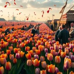 Tulip Tycoon: The Blooming Chaos - Text-based game