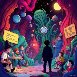 Questception: Who's Adventure Is It Anyway? - Text-based game
