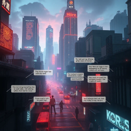 Kore: Shadows of the Network - Text-based game
