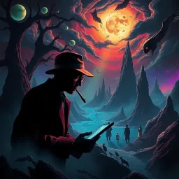 Nightmare Chronicles: Whose Nightmare Is It Anyway? - Text-based game