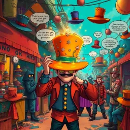 Whose Hat Is It Anyway? - Text-based game