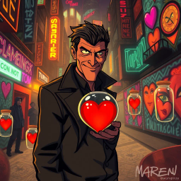 Heartbreak Heist - Text-based game