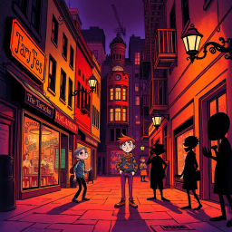 Whose Shadows Are These? - Text-based game